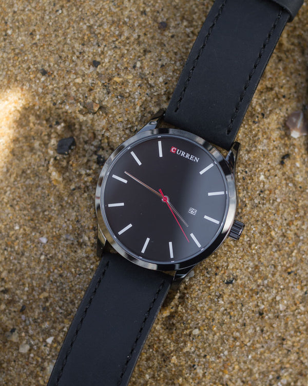 reloj curren sencillo negro neu para caballero