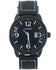 cagarny negro piel sintetica numeros grandes manecillas