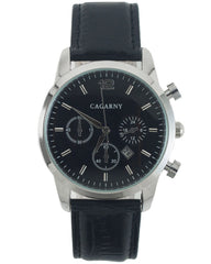 Cagarny 240 Negro con Plateado