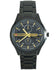 reloj para hombre curren de metal negro