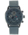 reloj gris curren para caballero de piel