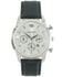 frente de reloj cagarny con cara blanca de piel sintetica mexico
